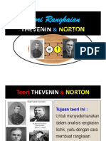 Teori Thevenin & Norton
