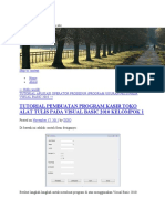 Tutorial Pembuatan Program Kasir Toko Al PDF