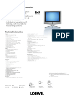 Xelos A 20 DVB-T Increased Mobility in The Reception Situation