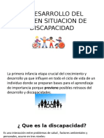 El Desarrollo Del Niño en Situacion de Discapacidad