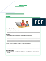 LKPD Bahasa Inggris - Kelas XI - KD 4