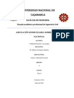 Asignación Domiciliaria Sobre Realidad Nacional