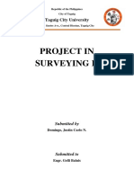Project in Surveying Ii: Taguig City University