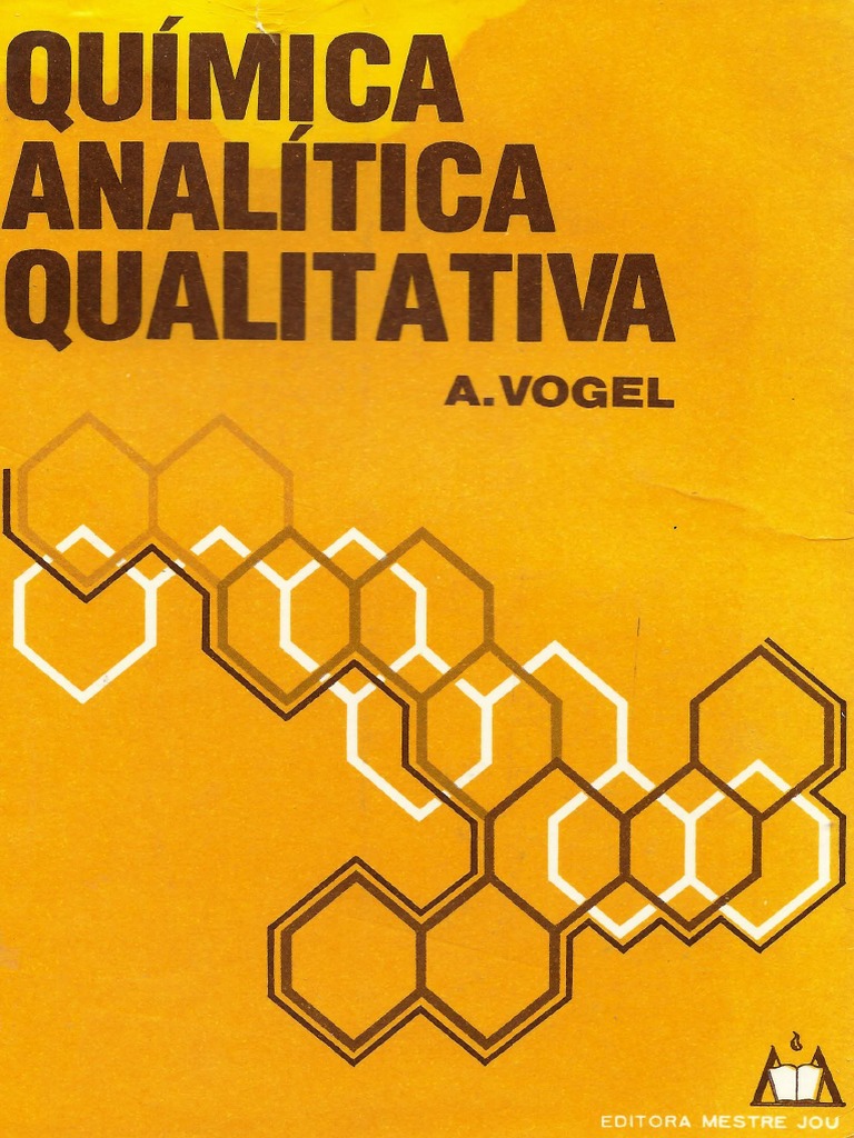VOGEL Química Analítica Qualitativa (5 Edição PDF | PDF