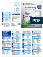 Prestorming 2020 Brochure Weekend Batch 03 PDF