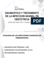 Diagnóstico y tratamiento de infecciones vaginales en obstetricia