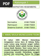 Ketidakpastian Heisenberg Ppt