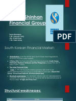 Topic: Shinhan: Financial Group