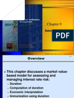 Chap 9 Interest Rate Risk II