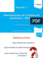 Sesión N°: 1: Lic. Fanny Cabrera Caballero