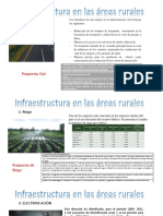 Infraestructura en Las Áreas Rurales