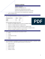 Exercícios Sobre Comércio Exterior