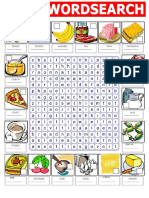 Food Wordsearch