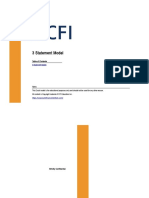 CFI 3 Statement Model Complete