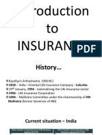 Intro To Insurance