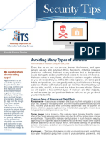 2018_9_Newsletter_Avoiding Many Types of Malware