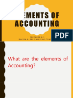 Elements of Accounting Lecture