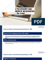 How To Start An ECommerce Business in UAE