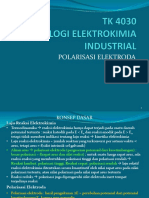 (4) Polarisasi Elektroda