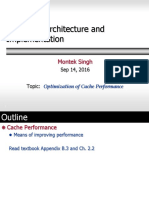 COMP 740: Computer Architecture and Implementation: Montek Singh