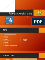 1 Primary Health Care (PHC) - 1