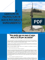 Diseño y Gestion de Proyectos de Agua Potable y Saneamiento (Universidad Continental 19.10.19) PDF