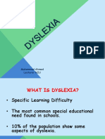 Dyslexia Parents Meeting