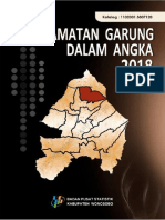 Kecamatan Garung Dalam Angka 2018