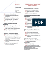 Checklist Proprac Planning