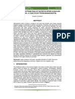 Equitable Distrubution of Water in Upper Godavari Sub Basin: A Case Study From Maharashtra