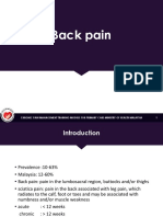 Back Pain Management