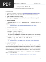 Assignment For Module-1: Instructions