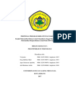 Proposal Proposal Komik Matematika Bahasa Lokal PDF