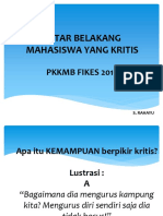 Latar Belakang Berfikir Kritis (Autosaved)