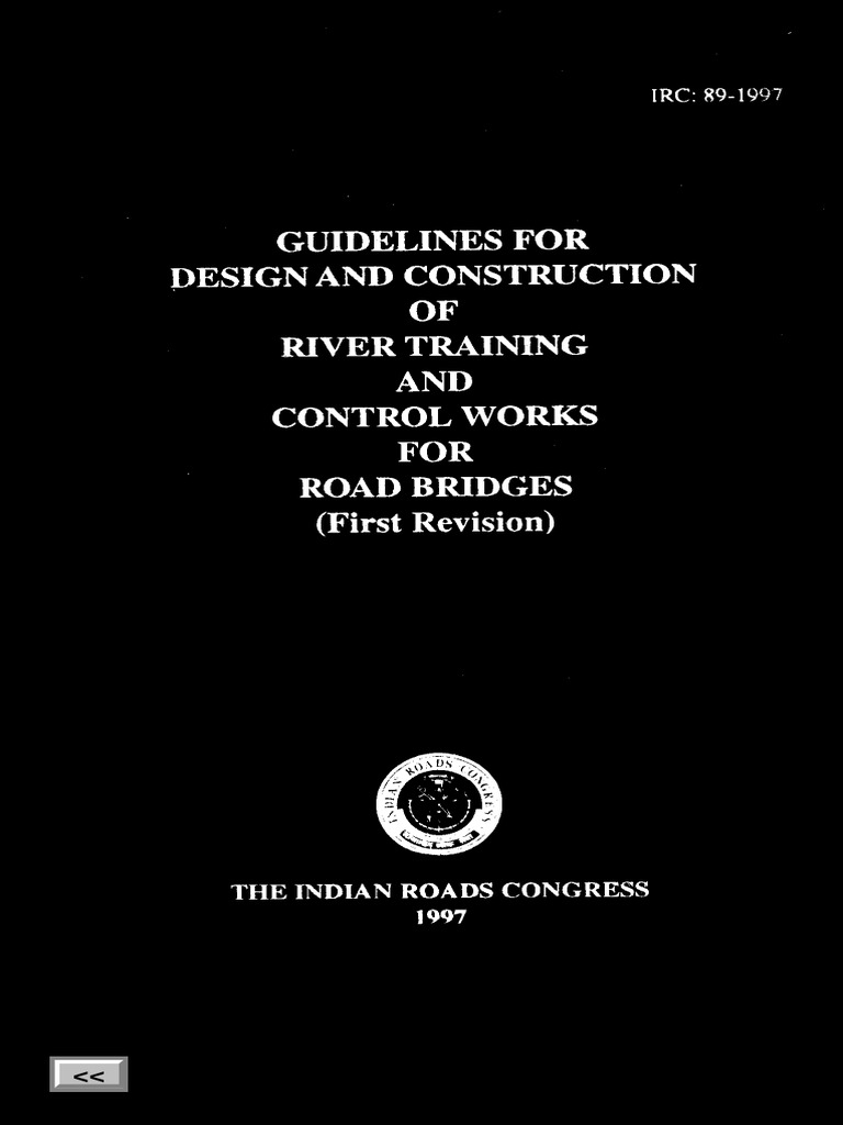 IRC 89-1997: River Training Guidelines | PDF | River | Stream