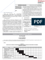 Designan Jefes de Las Unidades de Asesoría Jurídica y de Administración y Finanzas Del Programa Nacional de Inversiones en Salud - Pronis