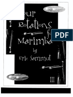 Four Rotations For Marimba 3 - Eric Sammut PDF