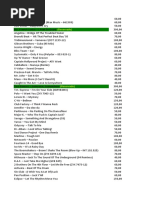 Lista de Discos 12'' Importados