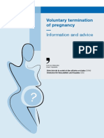 Voluntary Termination of Pregnancy - : Information and Advice