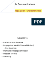 Mobile Communications: Part IV-Propagation Characteristics