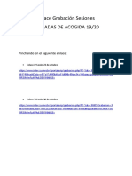 Enlaces Grabacion Sesiones Acogida 19-20 PDF