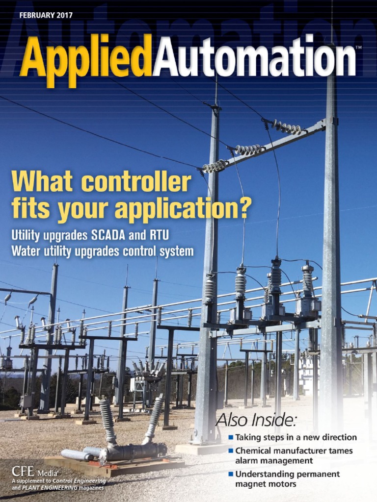 Applied Automation - 2017 02 | PDF | Scada | Programmable Logic Controller