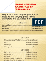 Pagtatapos Nang May Pinakamataas Na Karangalan