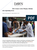 67 injured as shallow tremor rocks Mirpur, Jhelum and adjoining areas - Pakistan - DAWN.COM.pdf
