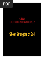 4_Shear Strengths of Soil