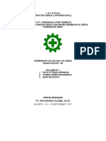 Laporan PKL AK3 Umum Angkatan 95 Di PT Pundarika Atma Semesta (Pengawasan Norma K3 Lingkungan Kerja Bahan Kimia Dan Penerapan SMK3)