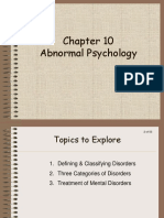 4-2 Chapter 10 Abnormal Psychology