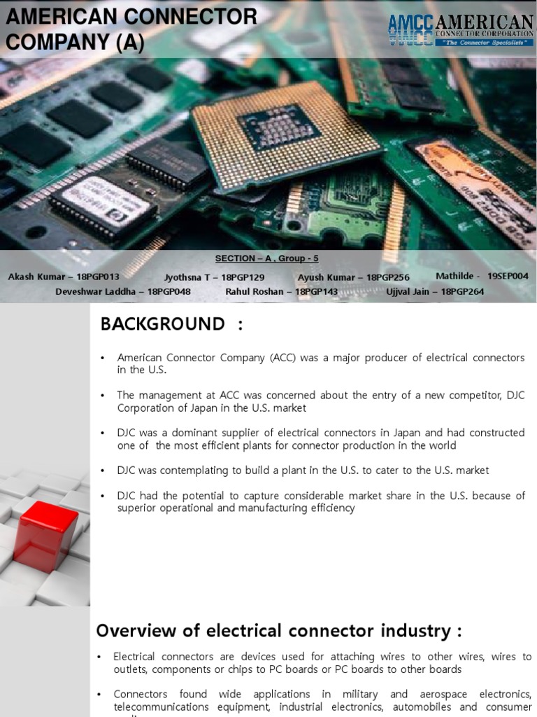 American Connector Company PDF Inventory Electrical Connector