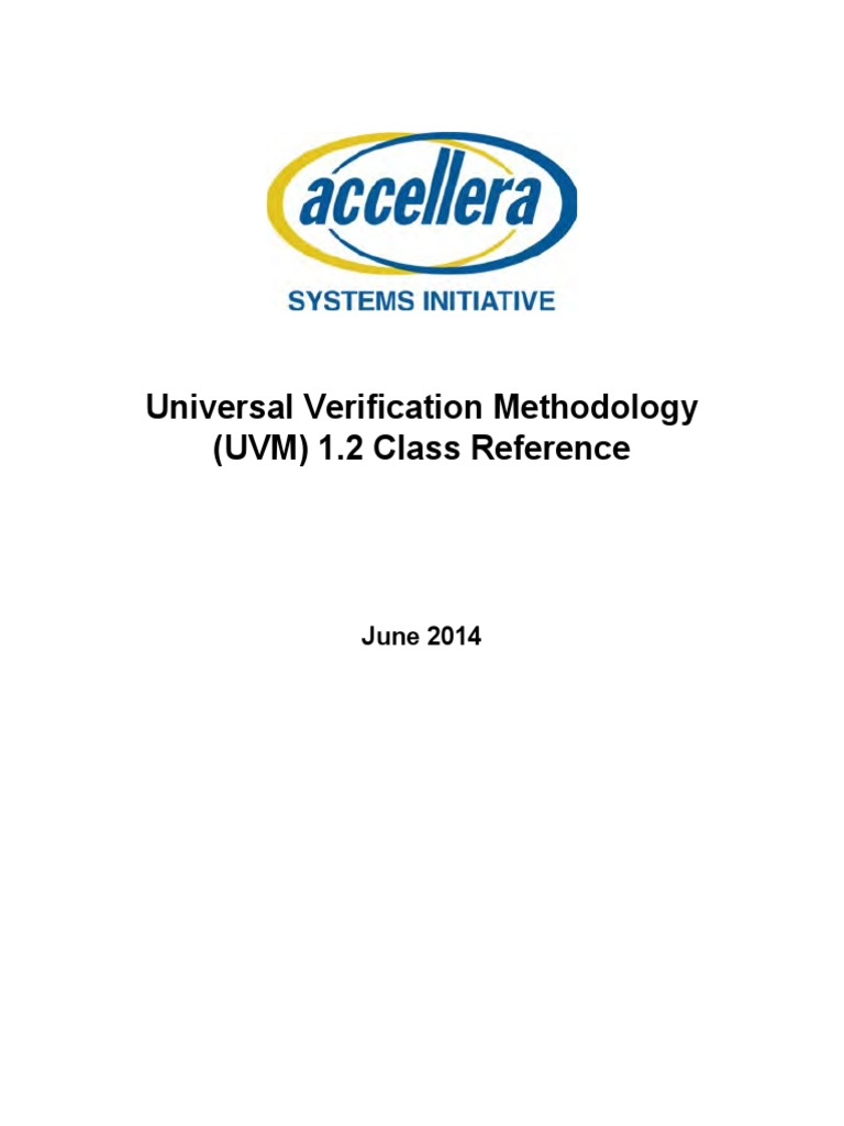 UVM Class Reference Manual 1.2 | PDF | Class (Computer Programming ...