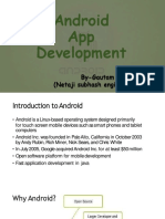 Android App Development: By-Gautam Kumar (Netaji Subhash Engineering College)